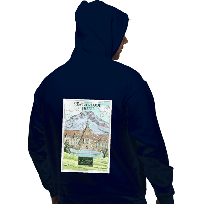 Secret_Shirts Pullover Hoodies, Unisex / Small / Navy Stay At The Overlook Hotel