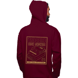 Secret_Shirts Pullover Hoodies, Unisex / Small / Maroon Disk System