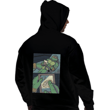 Load image into Gallery viewer, Shirts Zippered Hoodies, Unisex / Small / Black Longing For Pizza
