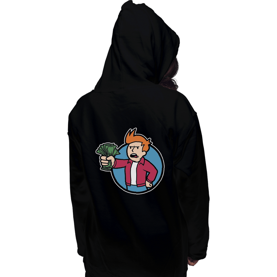 Shirts Zippered Hoodies, Unisex / Small / Black Future Meme Boy