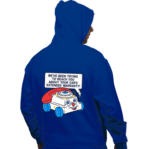 Daily_Deal_Shirts Pullover Hoodies, Unisex / Small / Royal Blue Ring Ring