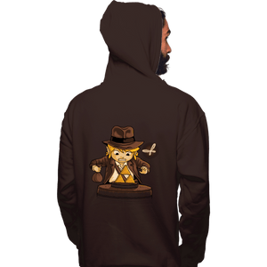 Shirts Pullover Hoodies, Unisex / Small / Dark Chocolate Indiana Link