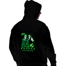 Load image into Gallery viewer, Daily_Deal_Shirts Pullover Hoodies, Unisex / Small / Black Matrix JoJo
