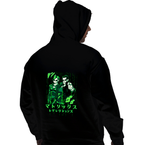 Daily_Deal_Shirts Pullover Hoodies, Unisex / Small / Black Matrix JoJo