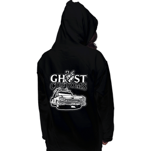 Daily_Deal_Shirts Pullover Hoodies, Unisex / Small / Black Ghost Customs