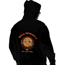 Load image into Gallery viewer, Shirts Pullover Hoodies, Unisex / Small / Black Miss Minutes
