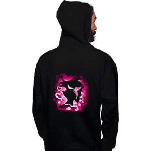 Daily_Deal_Shirts Pullover Hoodies, Unisex / Small / Black Spider Demon