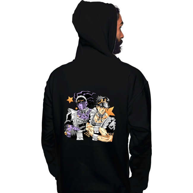 Daily_Deal_Shirts Pullover Hoodies, Unisex / Small / Black Maid Stand