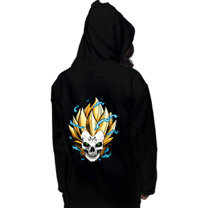 Daily_Deal_Shirts Pullover Hoodies, Unisex / Small / Black Majin Skeletron