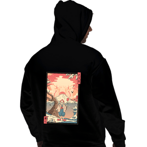 Secret_Shirts Pullover Hoodies, Unisex / Small / Black Floating Nightmare Ukiyo-e