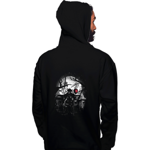 Shirts Pullover Hoodies, Unisex / Small / Black Moonlight Clown