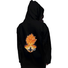 Load image into Gallery viewer, Shirts Pullover Hoodies, Unisex / Small / Black The Angry Super Saiyan
