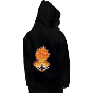 Shirts Pullover Hoodies, Unisex / Small / Black The Angry Super Saiyan