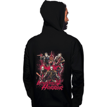 Load image into Gallery viewer, Shirts Pullover Hoodies, Unisex / Small / Black Legend of Horror
