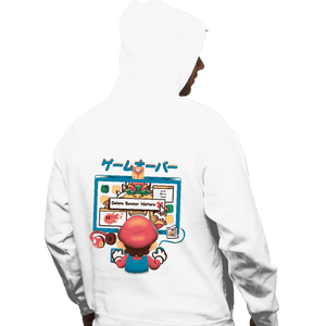 Daily_Deal_Shirts Pullover Hoodies, Unisex / Small / White Delete History