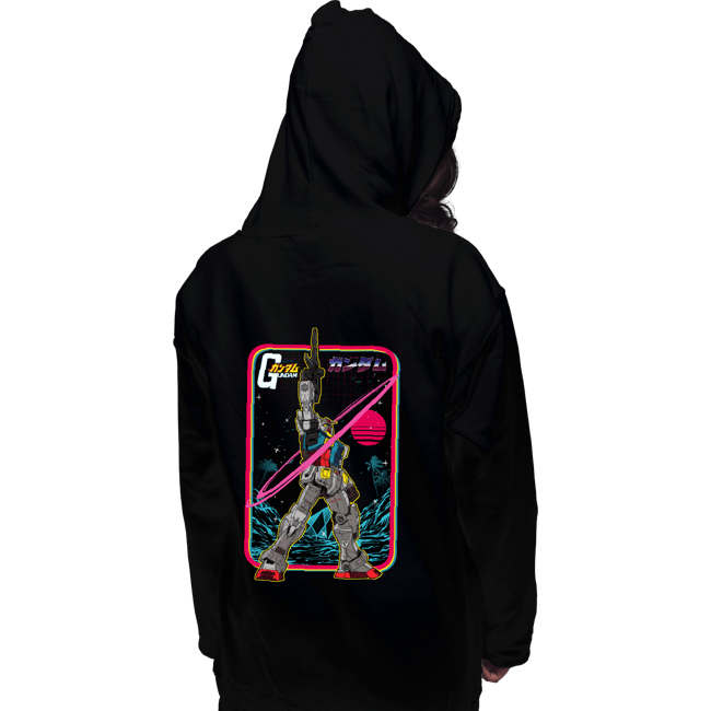 Daily_Deal_Shirts Pullover Hoodies, Unisex / Small / Black RX-78-2 Gundam