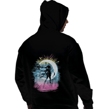 Load image into Gallery viewer, Shirts Zippered Hoodies, Unisex / Small / Black Moon Storm
