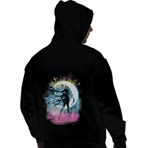 Shirts Zippered Hoodies, Unisex / Small / Black Moon Storm