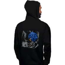 Load image into Gallery viewer, Daily_Deal_Shirts Pullover Hoodies, Unisex / Small / Black Indy And The Dice Of Doom
