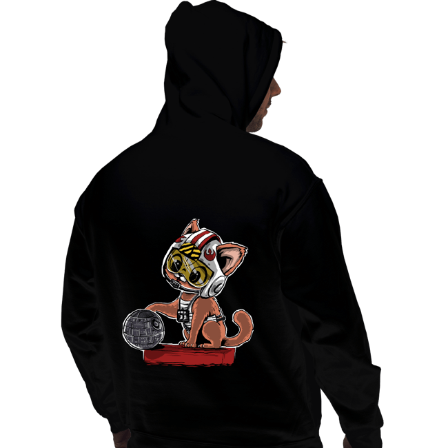 Daily_Deal_Shirts Pullover Hoodies, Unisex / Small / Black Destroying The Death Star