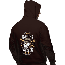 Load image into Gallery viewer, Shirts Pullover Hoodies, Unisex / Small / Dark Chocolate Raider Forever
