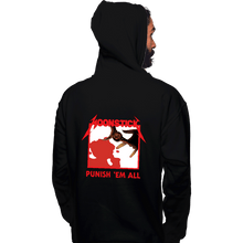 Load image into Gallery viewer, Secret_Shirts Pullover Hoodies, Unisex / Small / Black Punish Em-All
