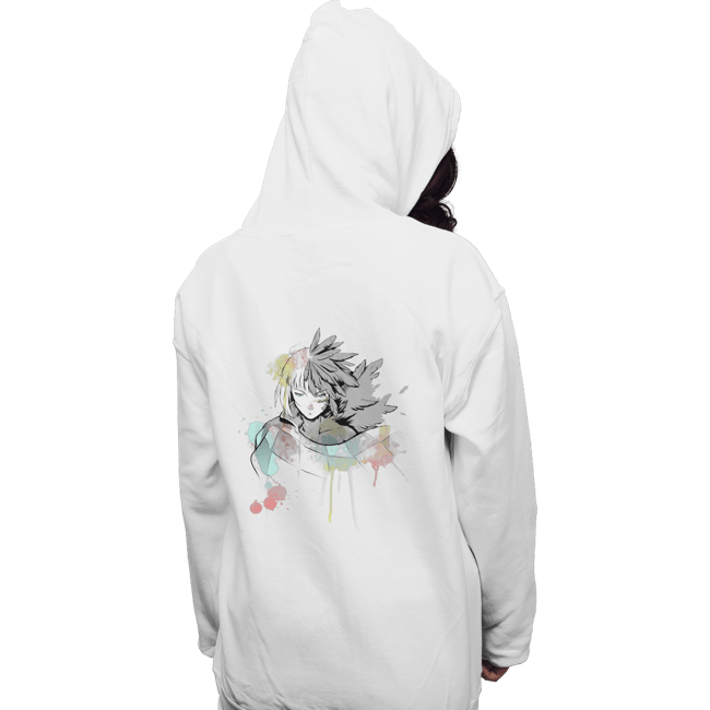 Secret_Shirts Pullover Hoodies, Unisex / Small / White Watercolor Howl