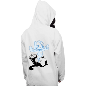 Secret_Shirts Pullover Hoodies, Unisex / Small / White RIP The Cat