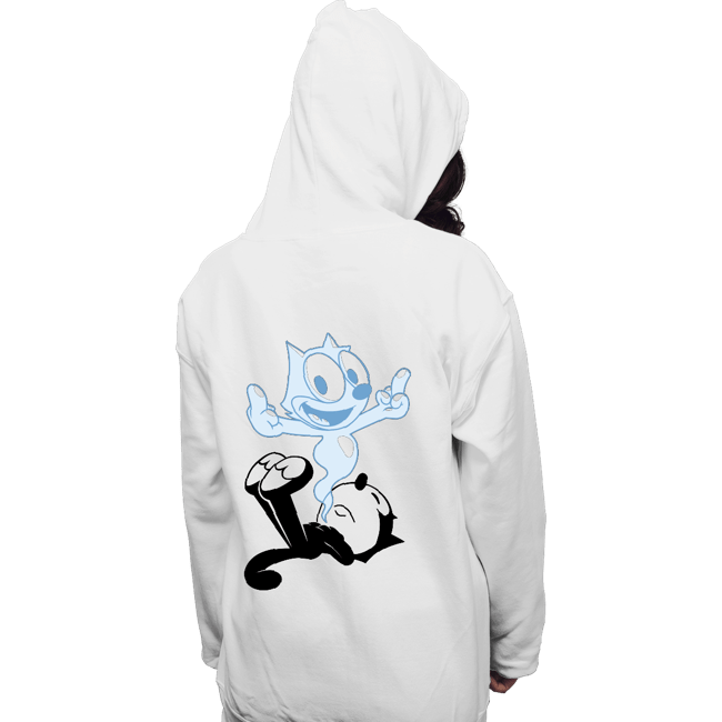 Secret_Shirts Pullover Hoodies, Unisex / Small / White RIP The Cat