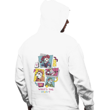 Load image into Gallery viewer, Shirts Pullover Hoodies, Unisex / Small / White What&#39;s The Story?
