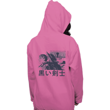 Load image into Gallery viewer, Shirts Pullover Hoodies, Unisex / Small / Azalea The Black Swordsman
