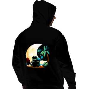Daily_Deal_Shirts Pullover Hoodies, Unisex / Small / Black Experimental Night