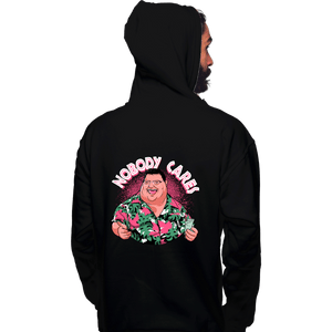 Daily_Deal_Shirts Pullover Hoodies, Unisex / Small / Black Nobody Cares