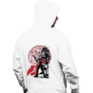 Shirts Pullover Hoodies, Unisex / Small / White The Fullmetal Alchemist