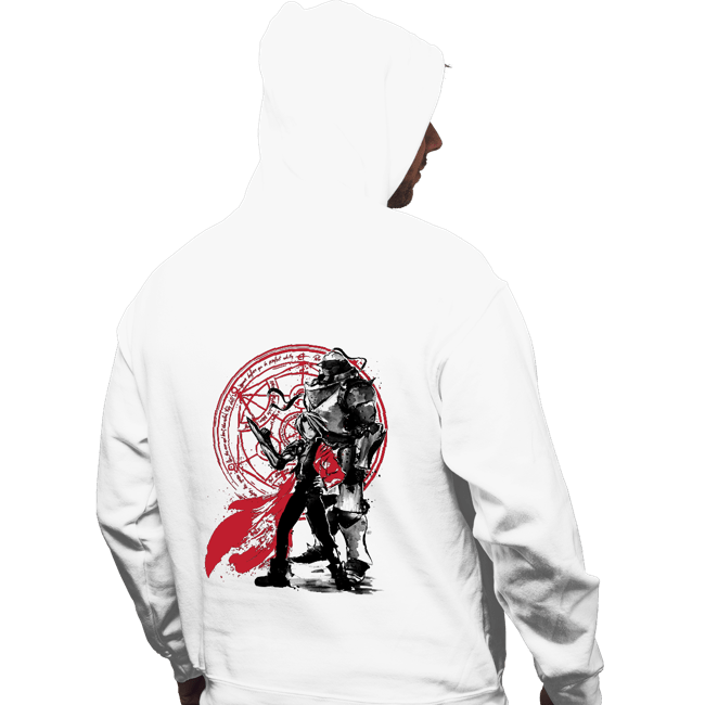 Shirts Pullover Hoodies, Unisex / Small / White The Fullmetal Alchemist