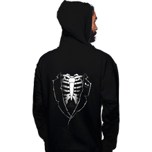 Load image into Gallery viewer, Shirts Pullover Hoodies, Unisex / Small / Black Jack Skeleton

