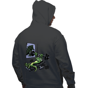 Secret_Shirts Pullover Hoodies, Unisex / Small / Charcoal Training For Kaiju