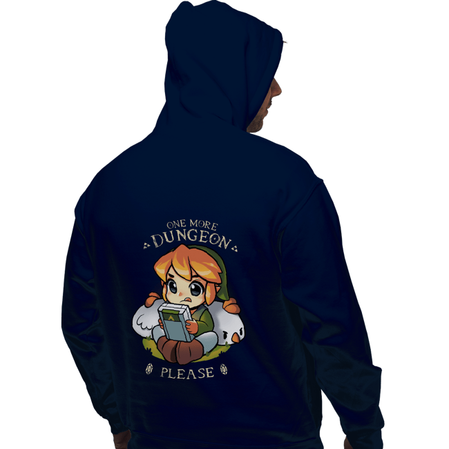 Shirts Pullover Hoodies, Unisex / Small / Navy One More Dungeon