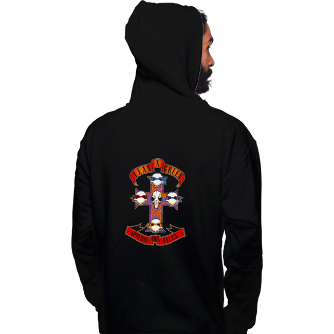 Shirts Pullover Hoodies, Unisex / Small / Black Appetite For Pizza