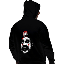 Load image into Gallery viewer, Shirts Pullover Hoodies, Unisex / Small / Black Captain Spaulding
