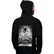 Load image into Gallery viewer, Shirts Pullover Hoodies, Unisex / Small / Black Not So Purr-fect Crime
