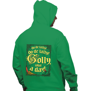 Secret_Shirts Pullover Hoodies, Unisex / Small / Irish Green Golly, What A Day!