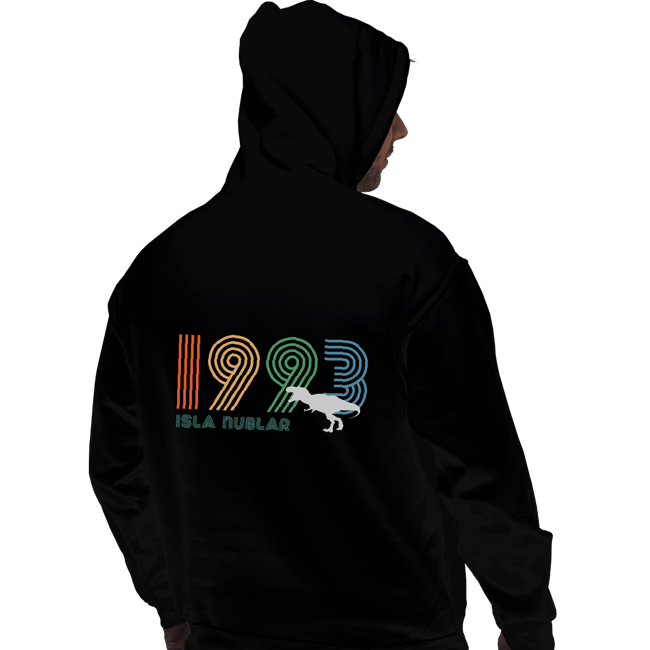 Secret_Shirts Pullover Hoodies, Unisex / Small / Black Isla Nublar 1993