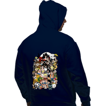 Load image into Gallery viewer, Daily_Deal_Shirts Pullover Hoodies, Unisex / Small / Navy Made Of Movies
