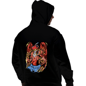 Daily_Deal_Shirts Pullover Hoodies, Unisex / Small / Black Battle Garudamon