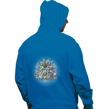 Load image into Gallery viewer, Shirts Zippered Hoodies, Unisex / Small / Royal Blue Link&#39;s Weapons
