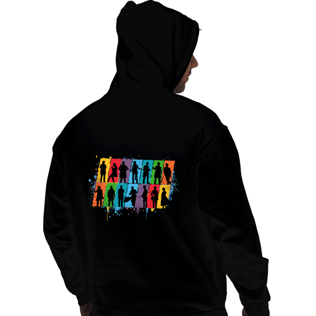 Daily_Deal_Shirts Pullover Hoodies, Unisex / Small / Black Timelords