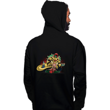 Load image into Gallery viewer, Daily_Deal_Shirts Pullover Hoodies, Unisex / Small / Black Bowser the Hutt
