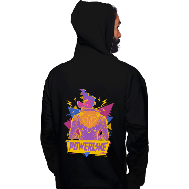 Daily_Deal_Shirts Pullover Hoodies, Unisex / Small / Black Powerline
