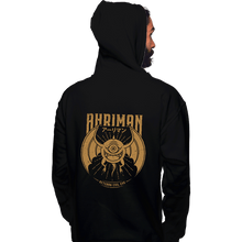 Load image into Gallery viewer, Shirts Pullover Hoodies, Unisex / Small / Black Ahriman
